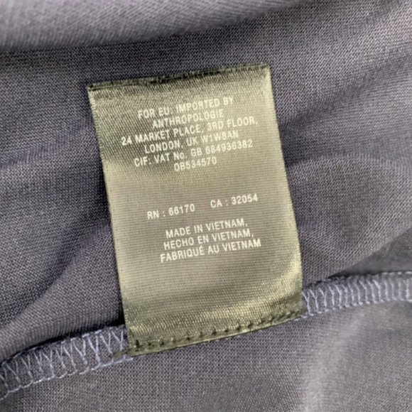 Anthropologie Moulinette Soeurs Womens XS Navy Sanna Maxi Dress - Picture 13 of 13